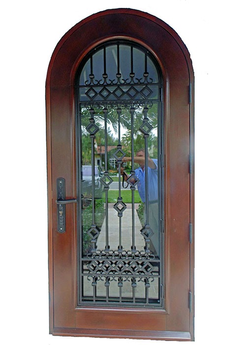 Alton Road Mahogany Exterior Door