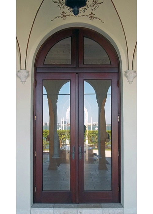 Biscayne Point Mahogany French Doors