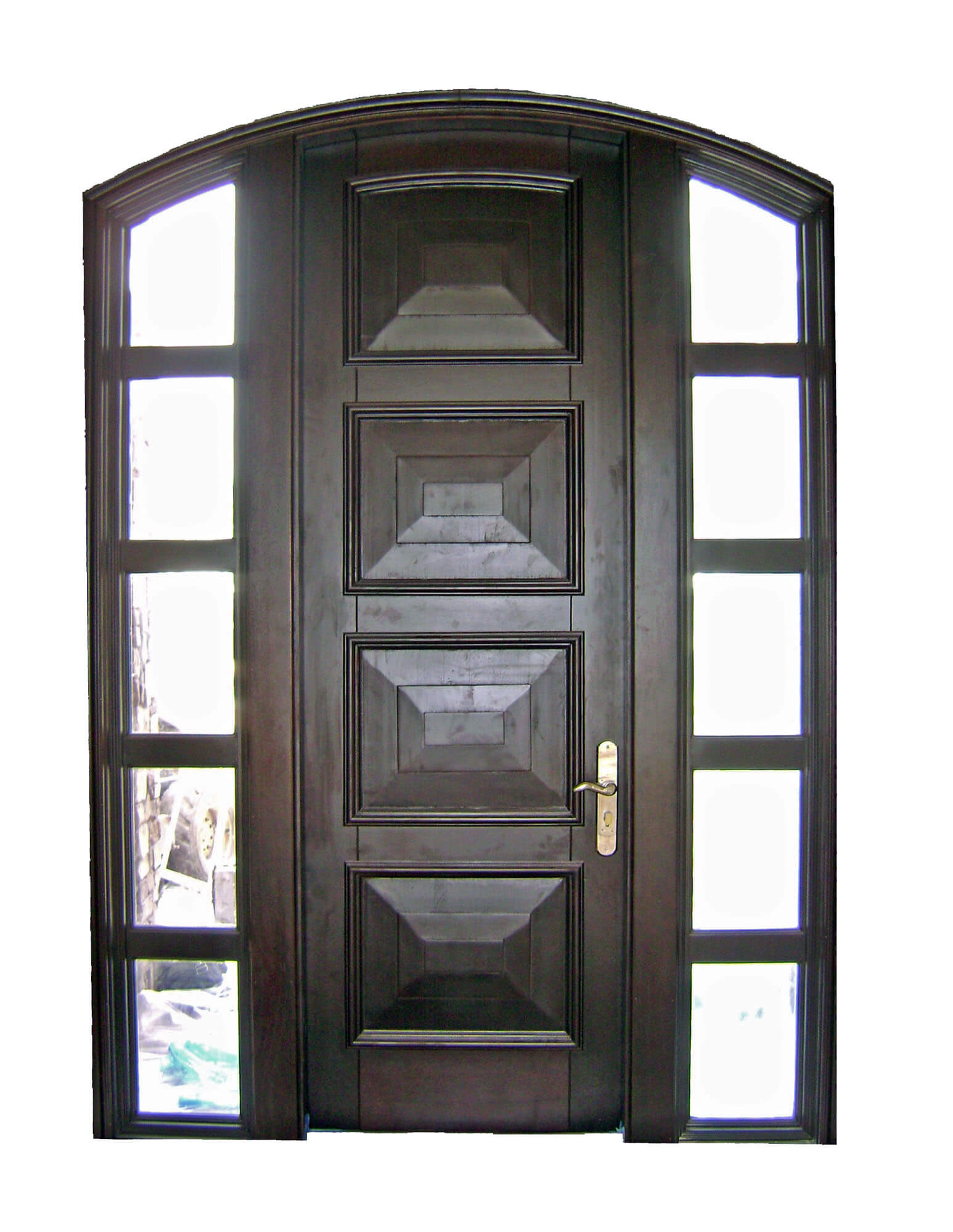 Flamingo Mahogany Entry Doors