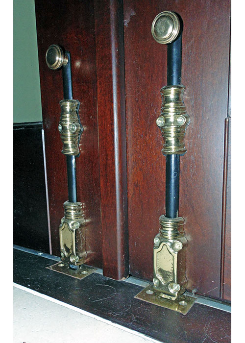 Traditional Surface Bolts Solid Brass and Black