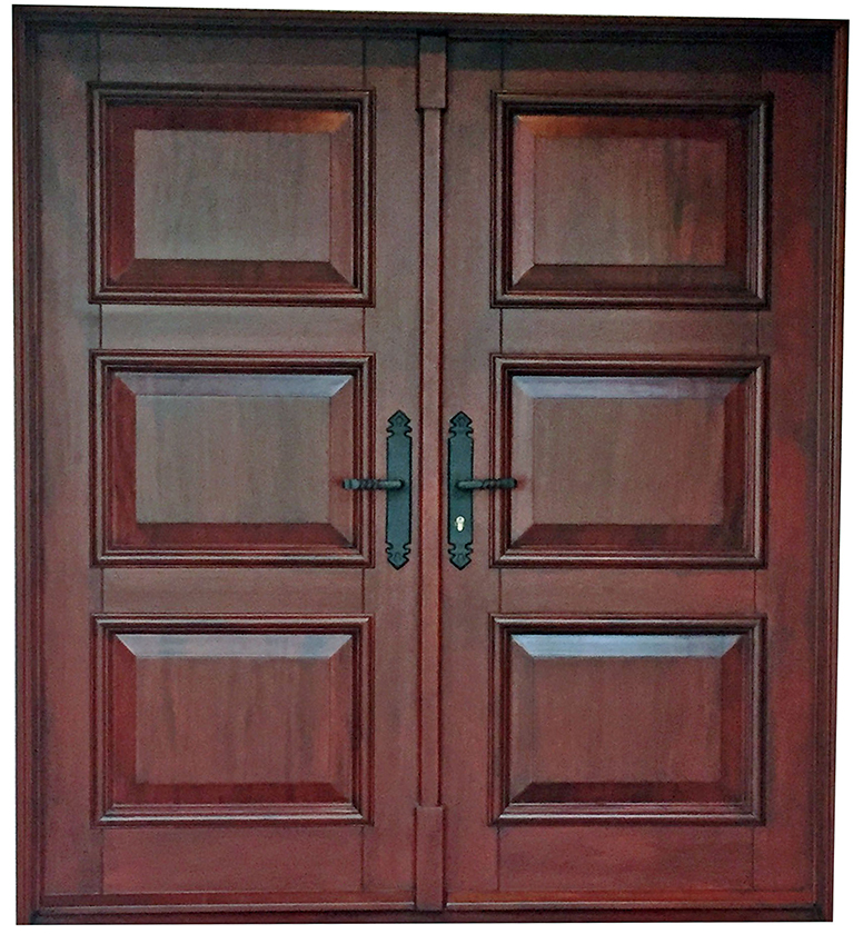 Adams Mahogany Entry Door