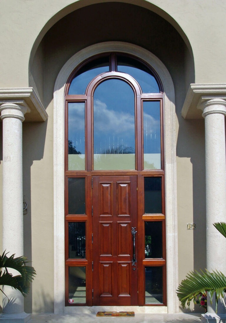 Charleston Mahogany Exterior Door