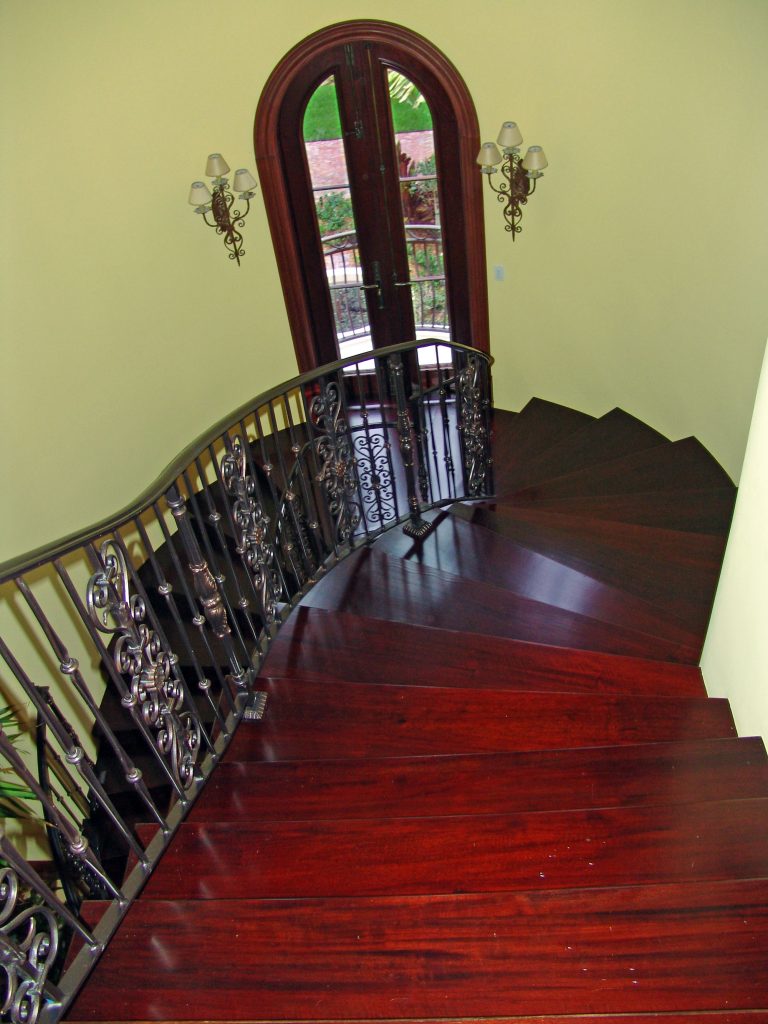 MAHOGANY STAIRS