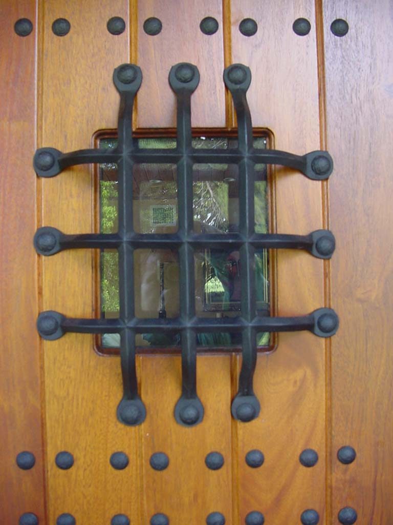 ROMAN GRILL ON DOOR ROMAN GRILL ON DOOR