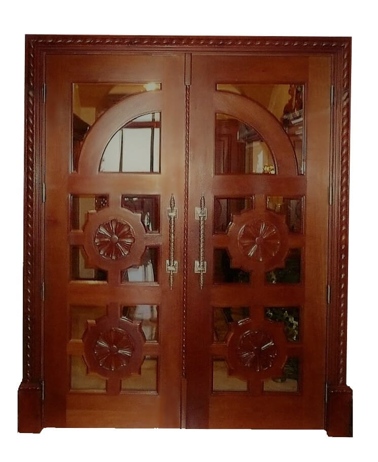 San Francisco Mahogany Entry Door