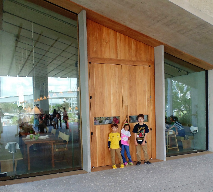 contemporary doors teak museum