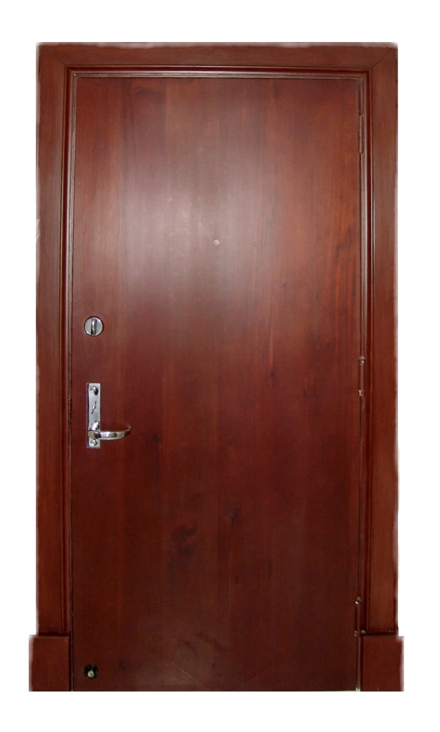 Hallandale Beach Mahogany Flush Entrance Door