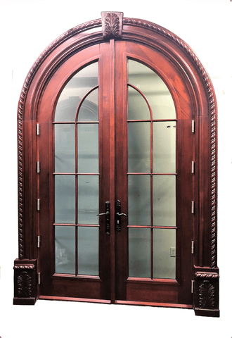 TRADITIONAL ARCHED FRENCH DOOR