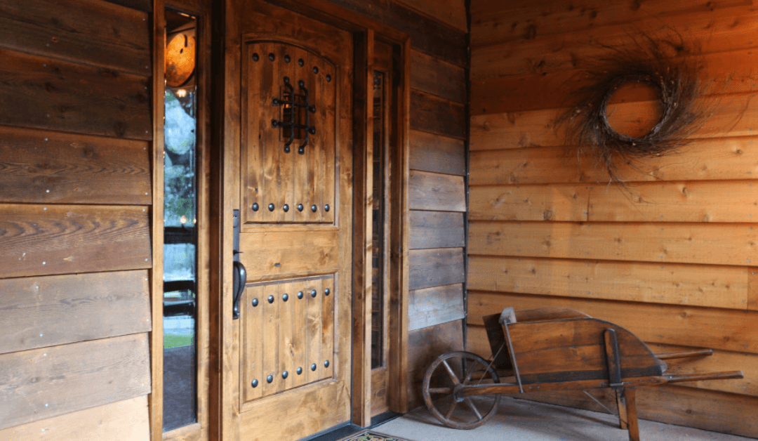 wooden front doors in United States