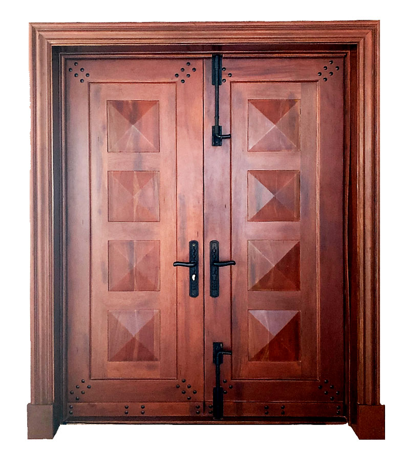 URBINA TRADITIONAL MAHOGANY DOOR