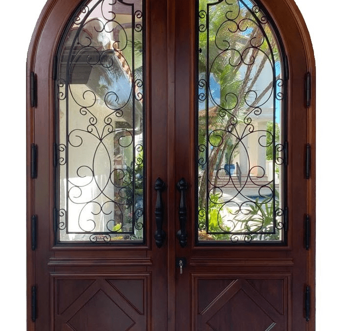arched-wood-doors