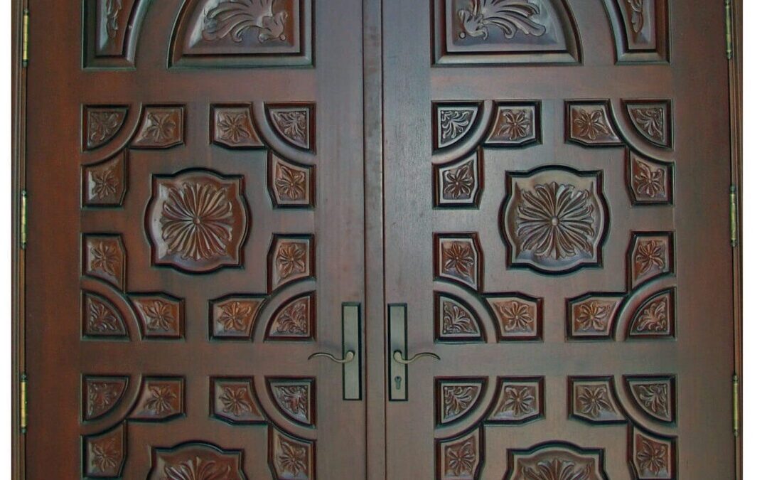 Mahogany Carved Doors - www.bellinimastercraft.com