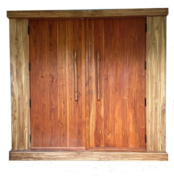 TEAK BEACH DOOR