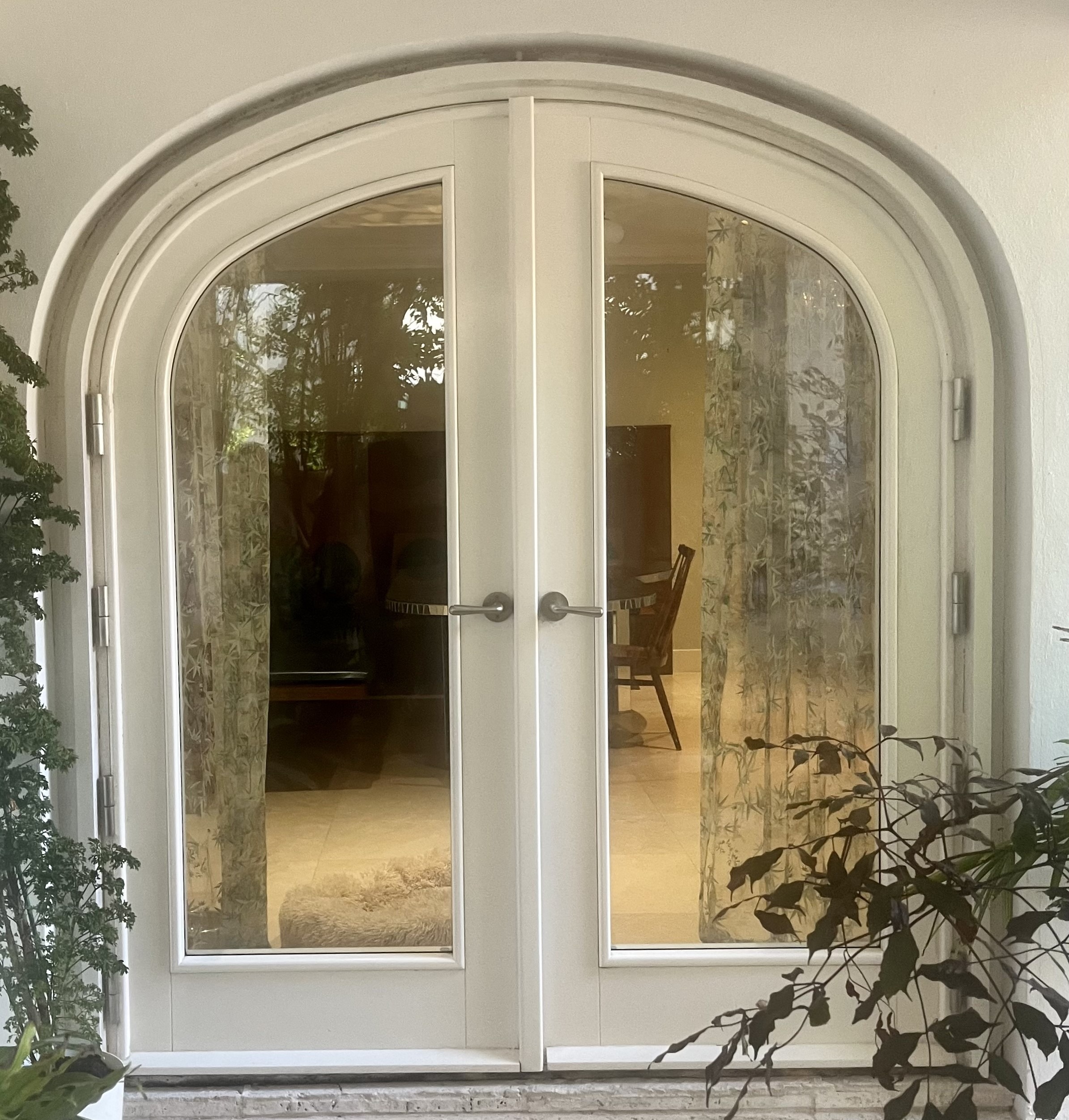 PINE TREE FRENCH DOOR