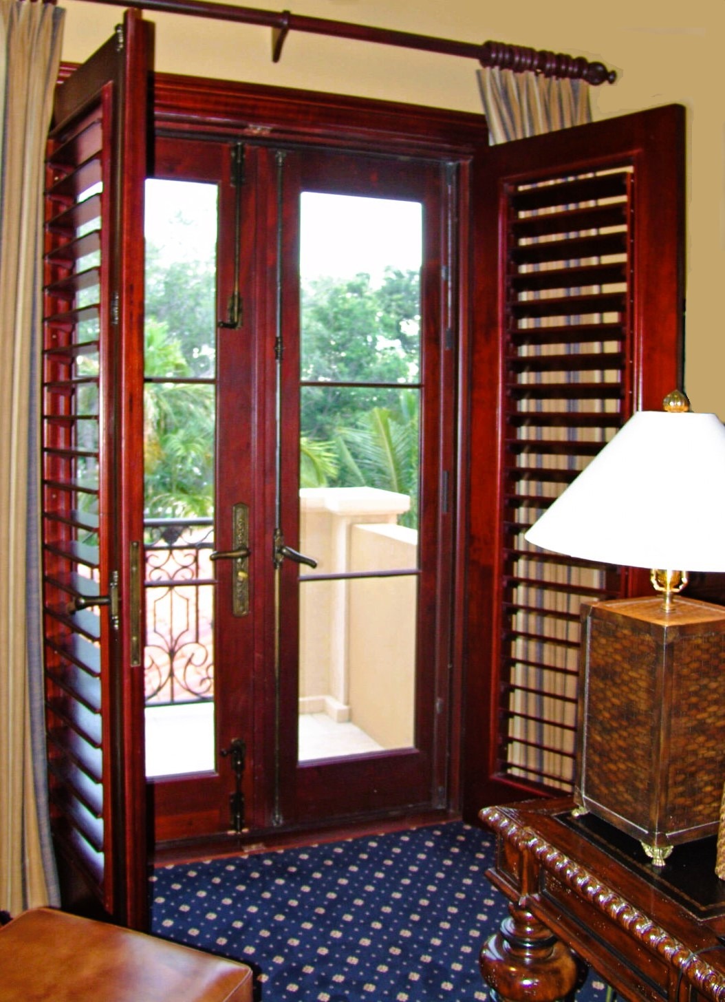 JUPITER FRENCH DOOR WITH TRUE BAHAMA SHUTTERS