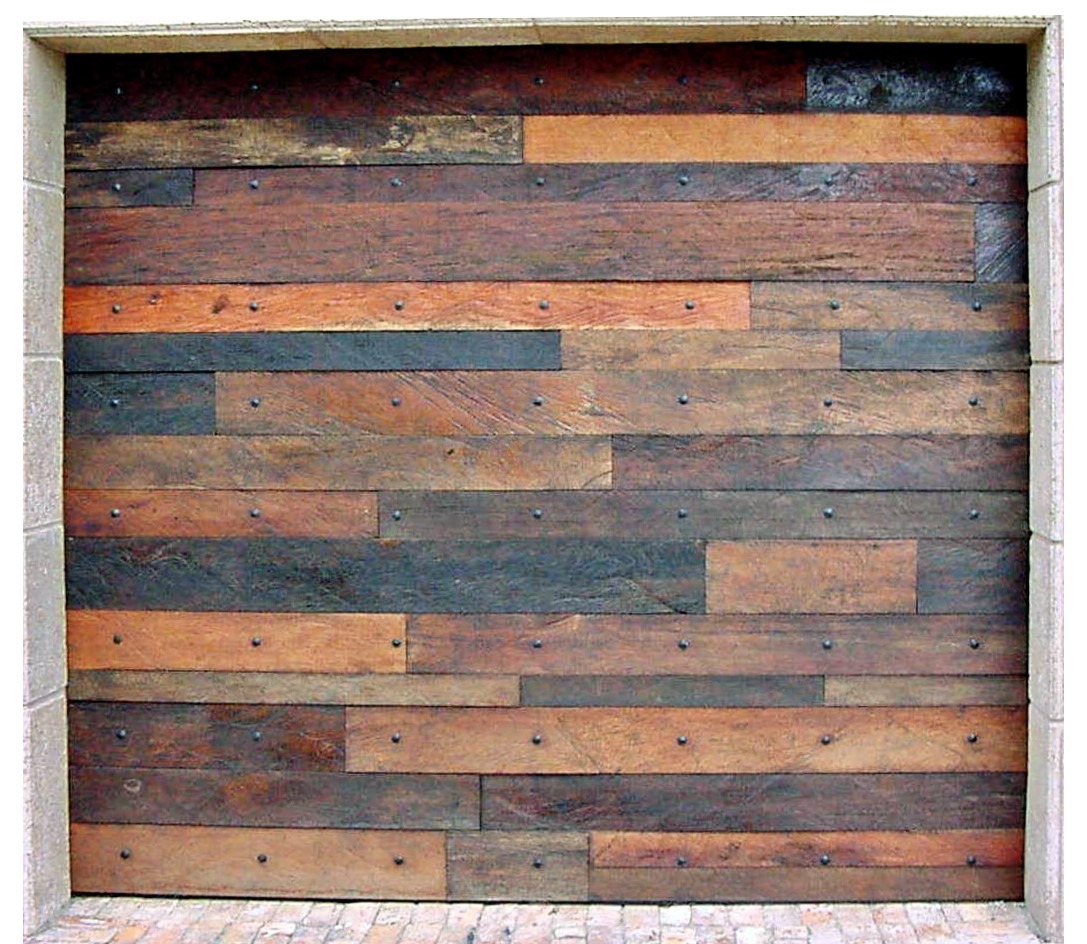 Lantana – Mahogany Garage Doors