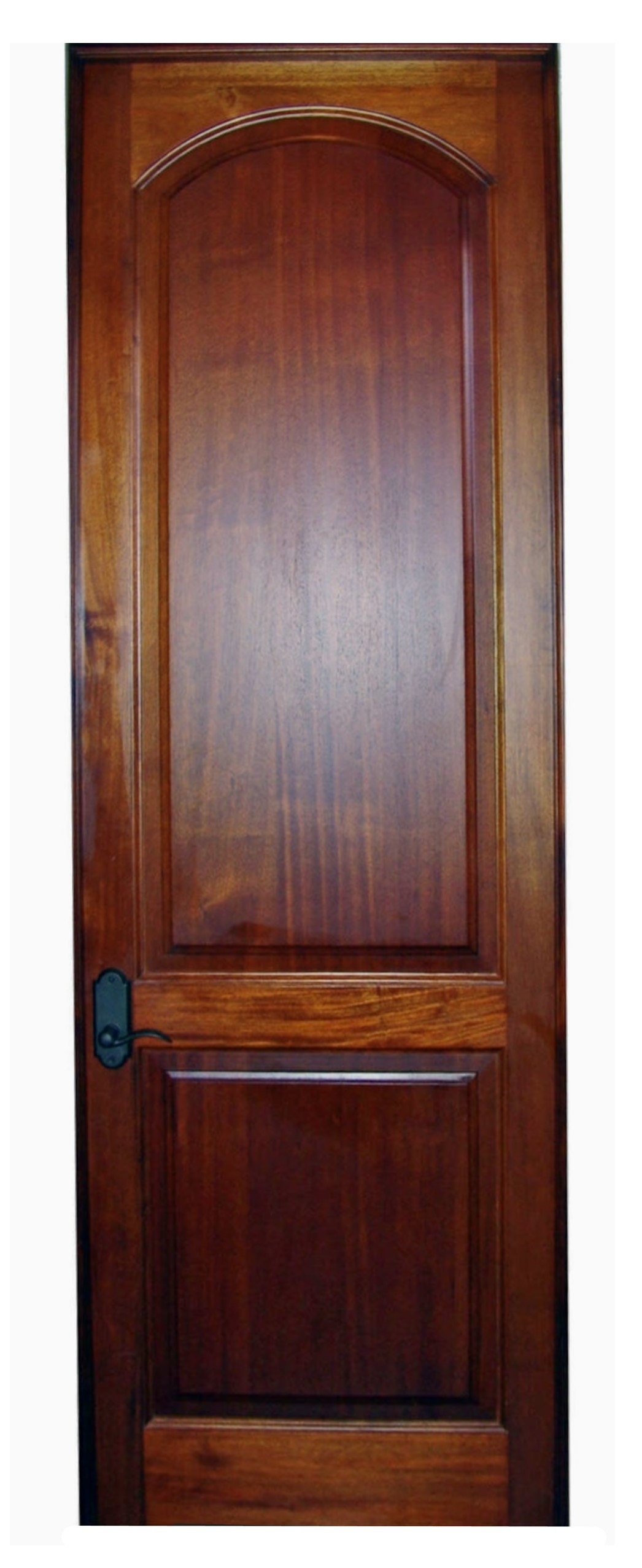 VALUSA MAHOGANY GLASS DOORS AND TRANSOM