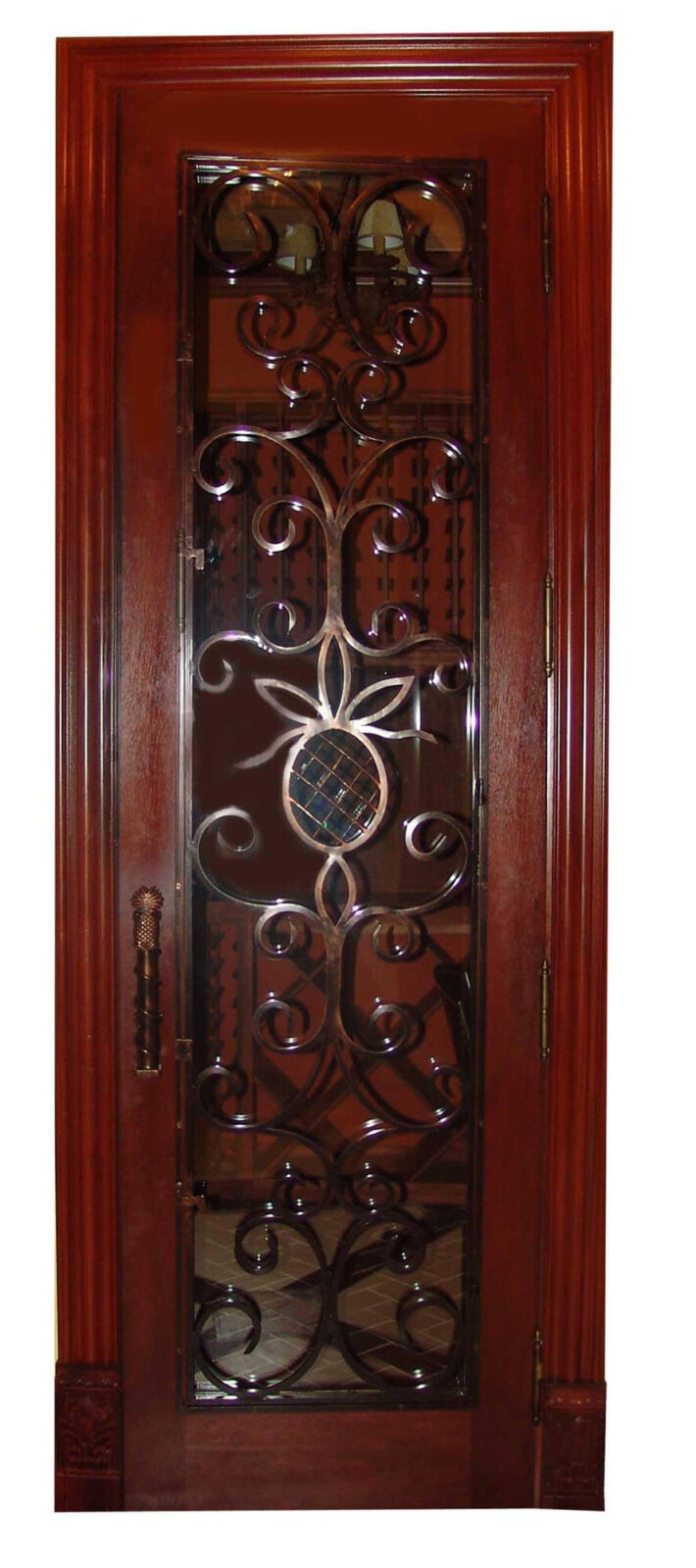 VALUSA MAHOGANY GLASS DOORS AND TRANSOM