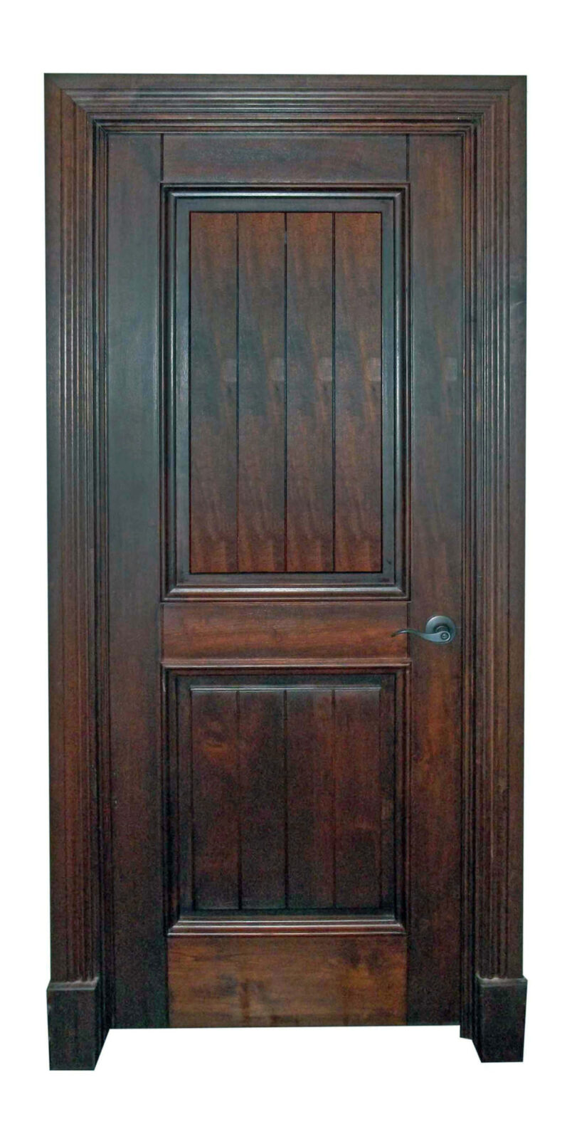 VALUSA MAHOGANY GLASS DOORS AND TRANSOM