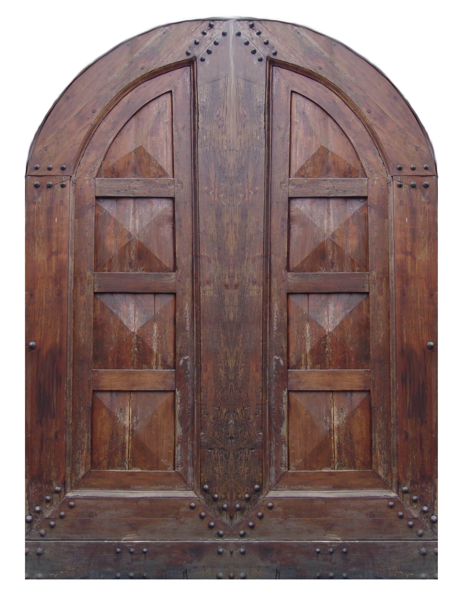 VALUSA MAHOGANY GLASS DOORS AND TRANSOM